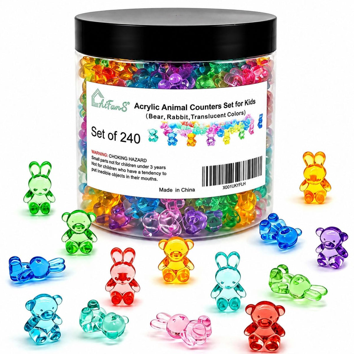 Counting Bears & Bunnies Math Toy Set