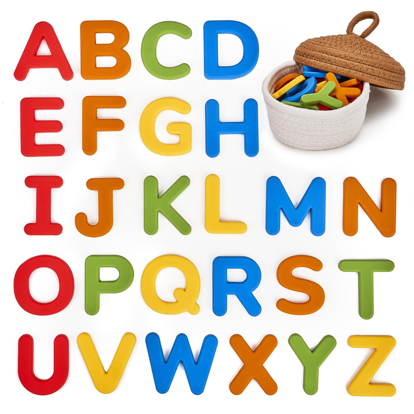 JoyCat Silicone Alphabet Magnetic Letters