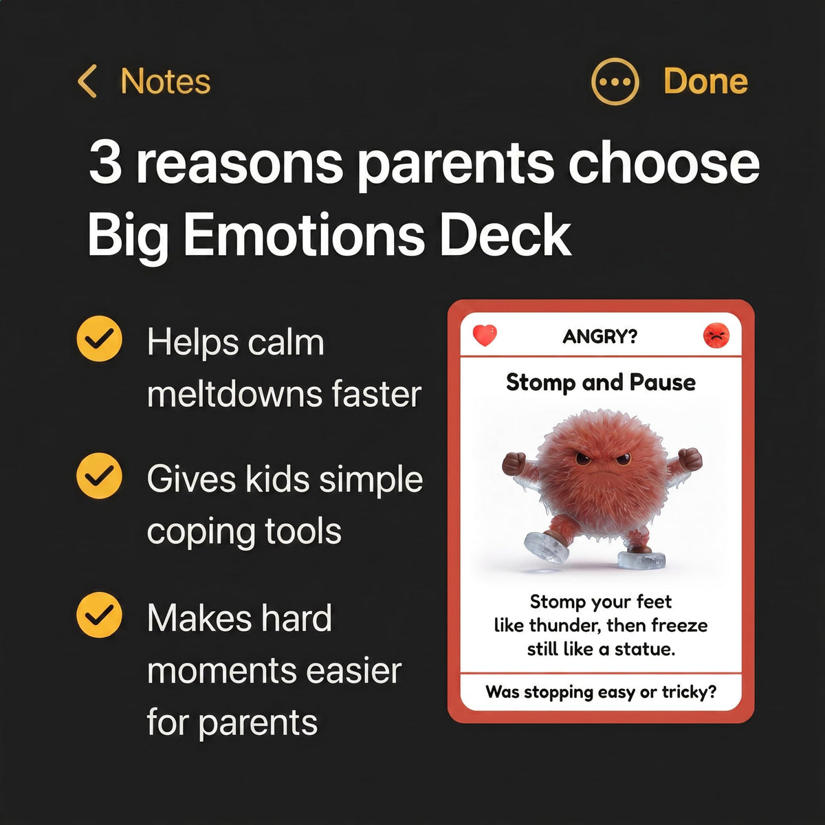 Emotion Regulation Cards Coping Skills Deck