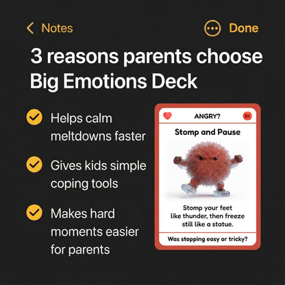 Emotion Regulation Cards Coping Skills Deck