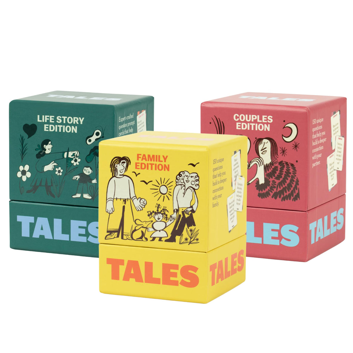 Conversation Cards Family Connection Game