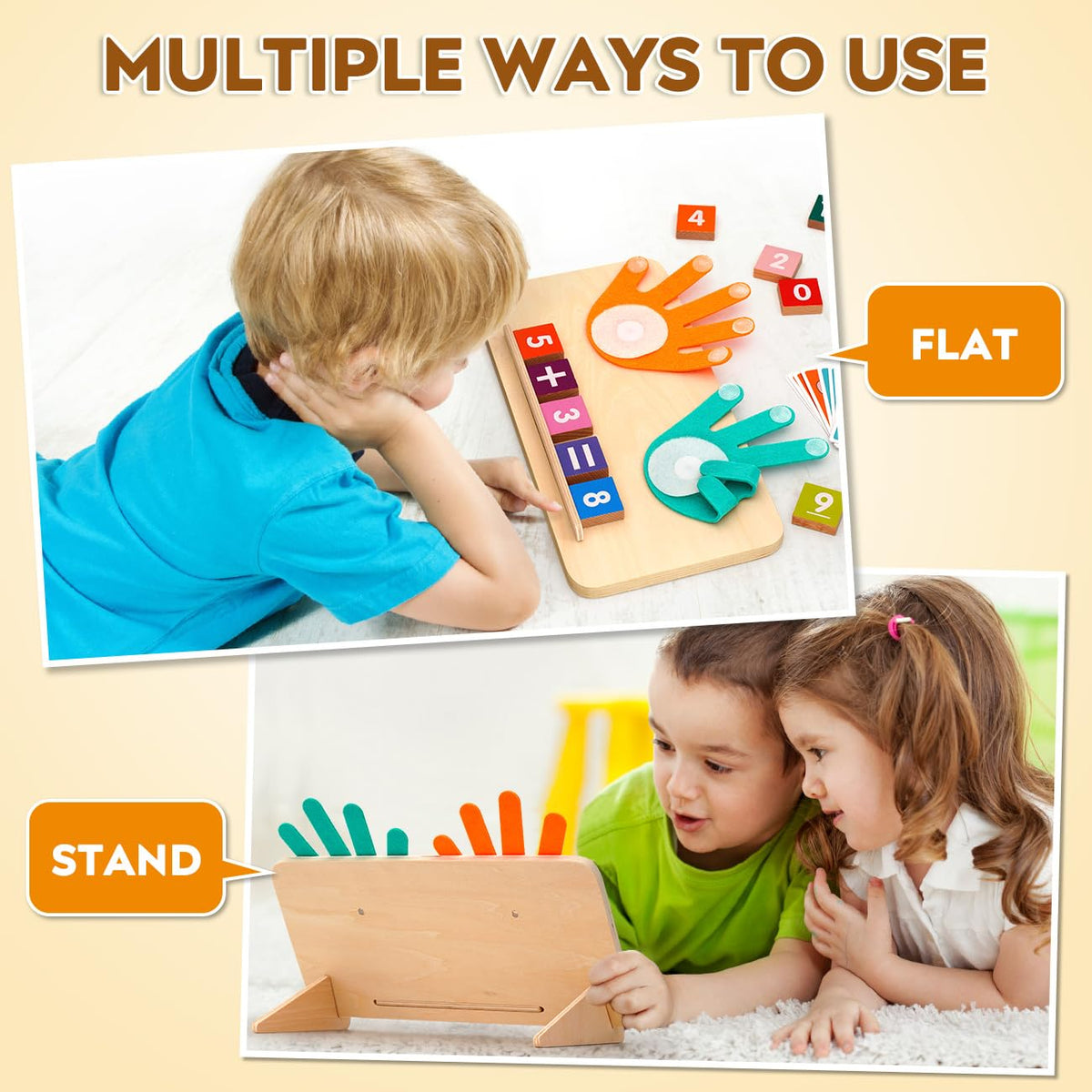 Preschool Math Counting Blocks Learning Toy