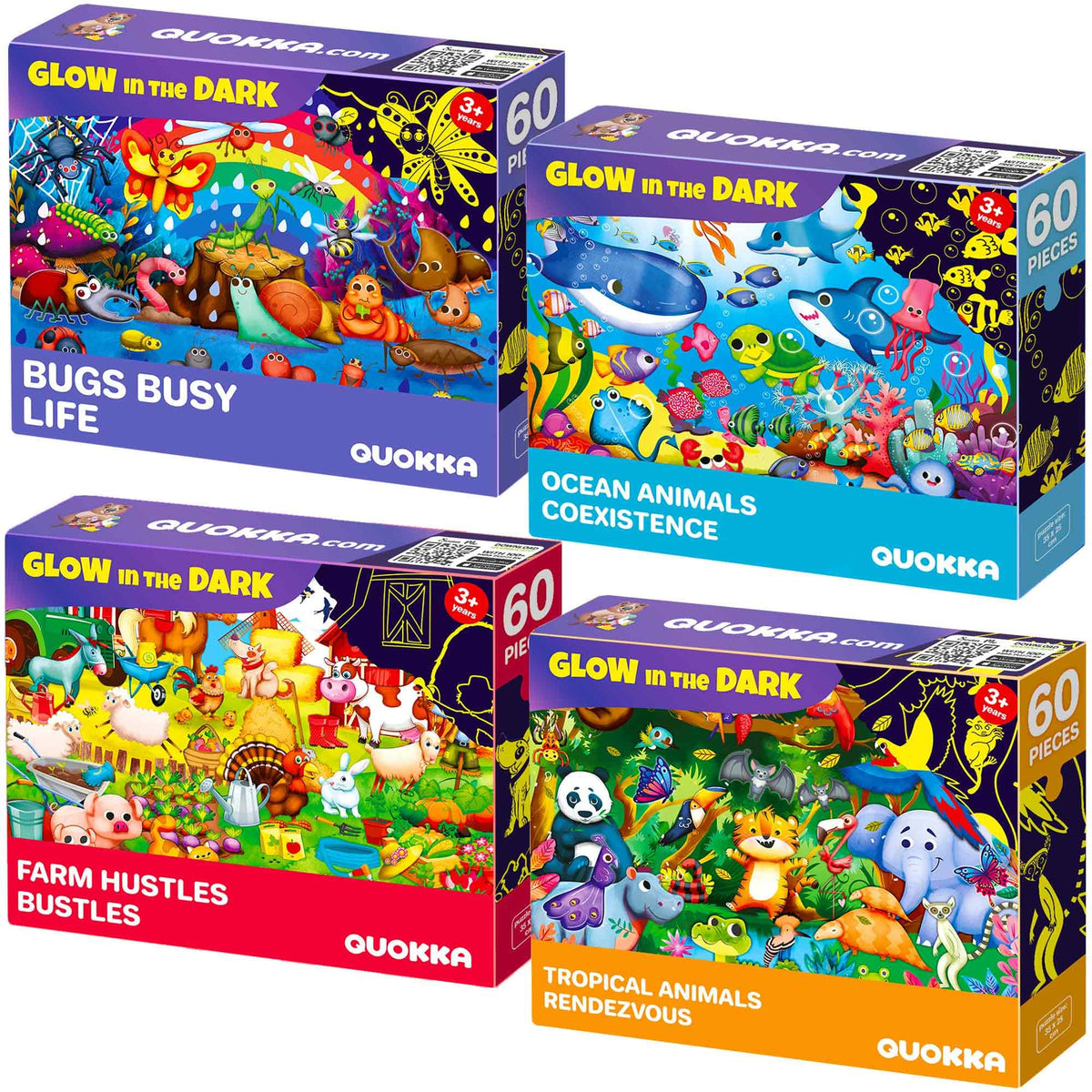 Kids Jigsaw Puzzles 60 Piece Set