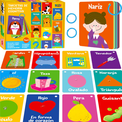 52-Piece Money & Time Learning Flash Cards