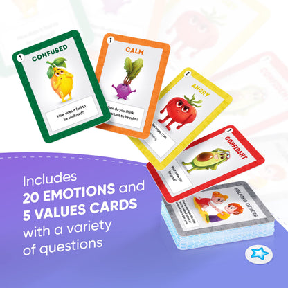 Kids Emotion Cards Feelings Learning Deck
