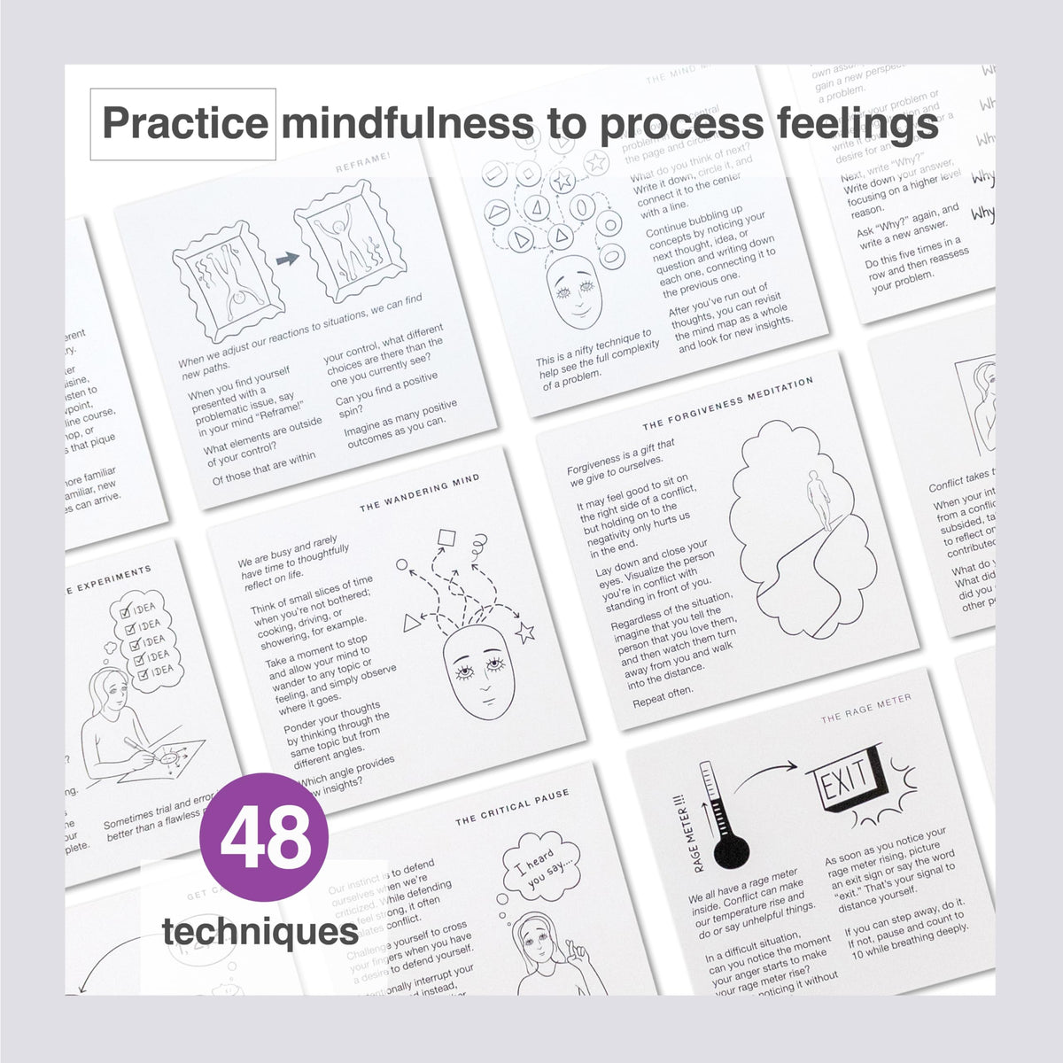 Emotional Intelligence Emotion Card Deck
