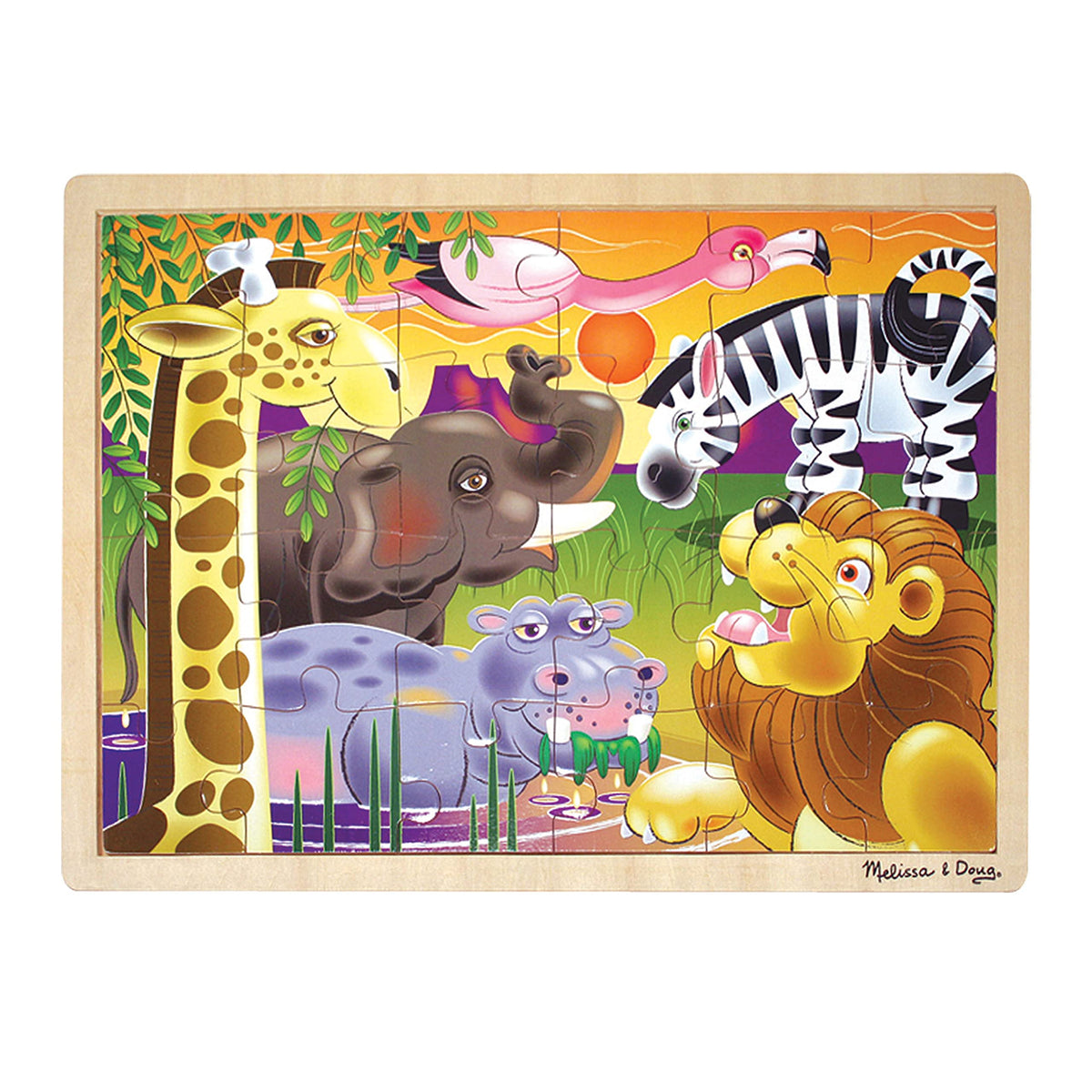 Melissa & Doug Wooden Puzzle