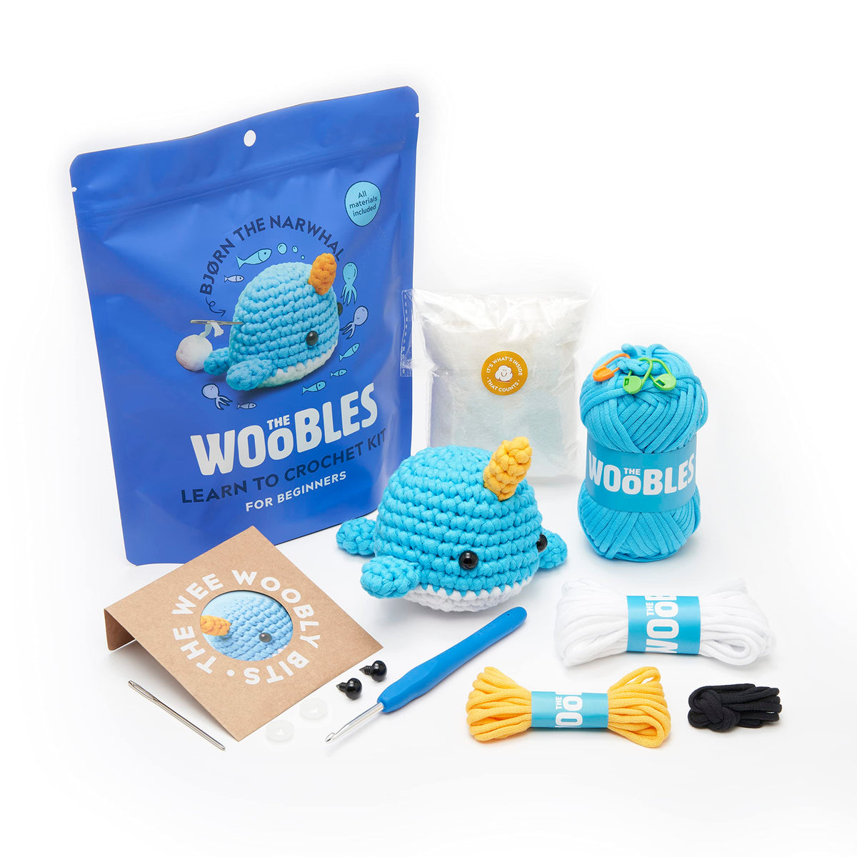 The Woobles Crochet Kit for Beginners