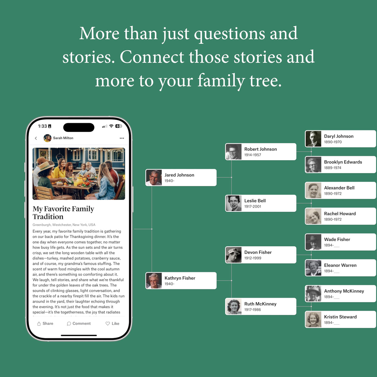 Family History Storytelling Memory Kit