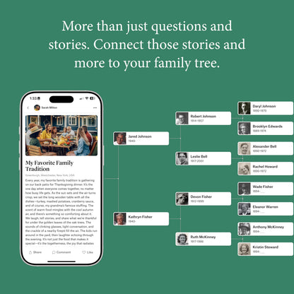 Family History Storytelling Memory Kit