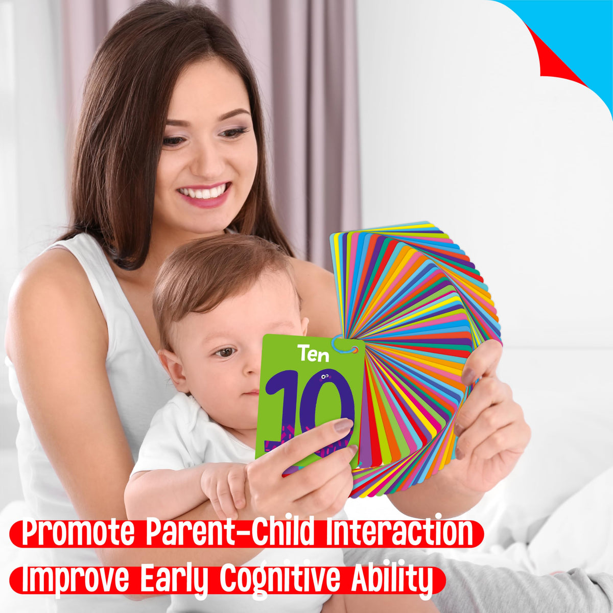 52-Piece Money & Time Learning Flash Cards