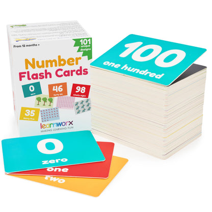 Number Flash Cards Counting Learning Toy