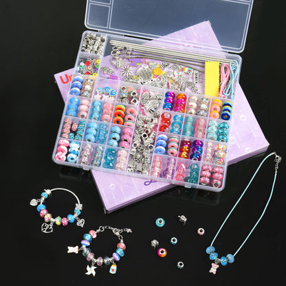 305-Piece Charm Bracelet Making Kit for Kids