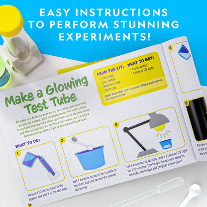 Mega Science Kit Crystal & Experiment Set