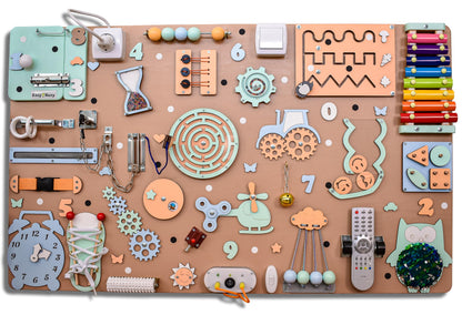 Toddler Busy Board Sensory Activity Toy