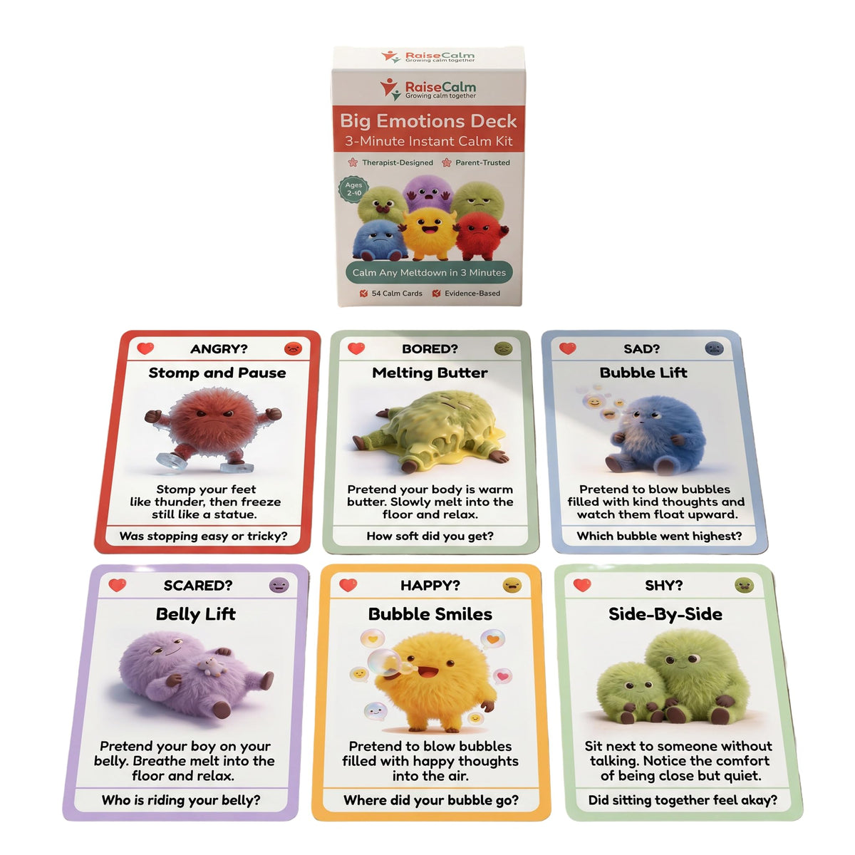 Emotion Regulation Cards Coping Skills Deck