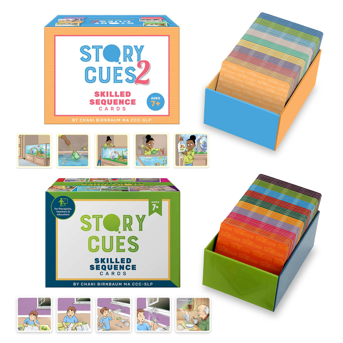 Story Sequencing Cards Speech Learning Game