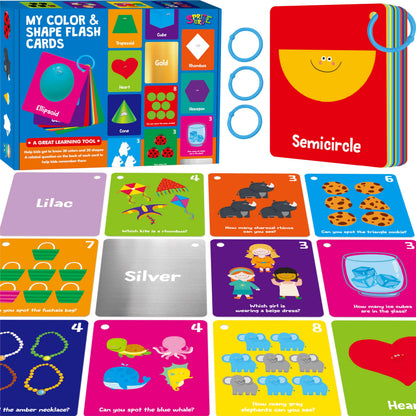 52-Piece Money & Time Learning Flash Cards