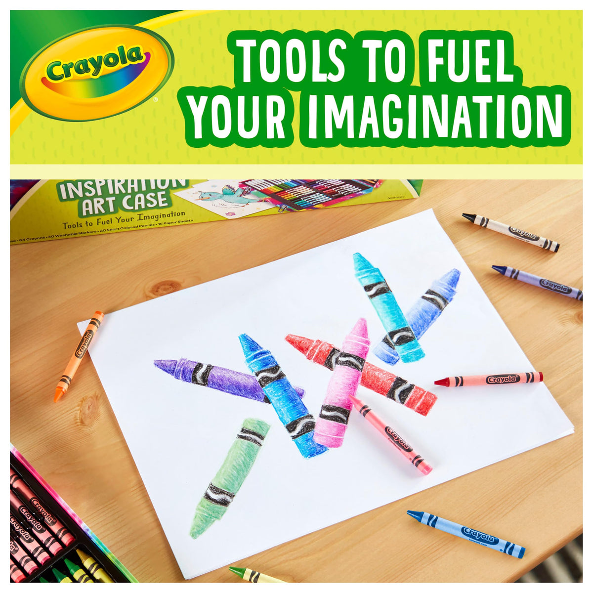 140-Piece Kids Coloring & Art Supply Set