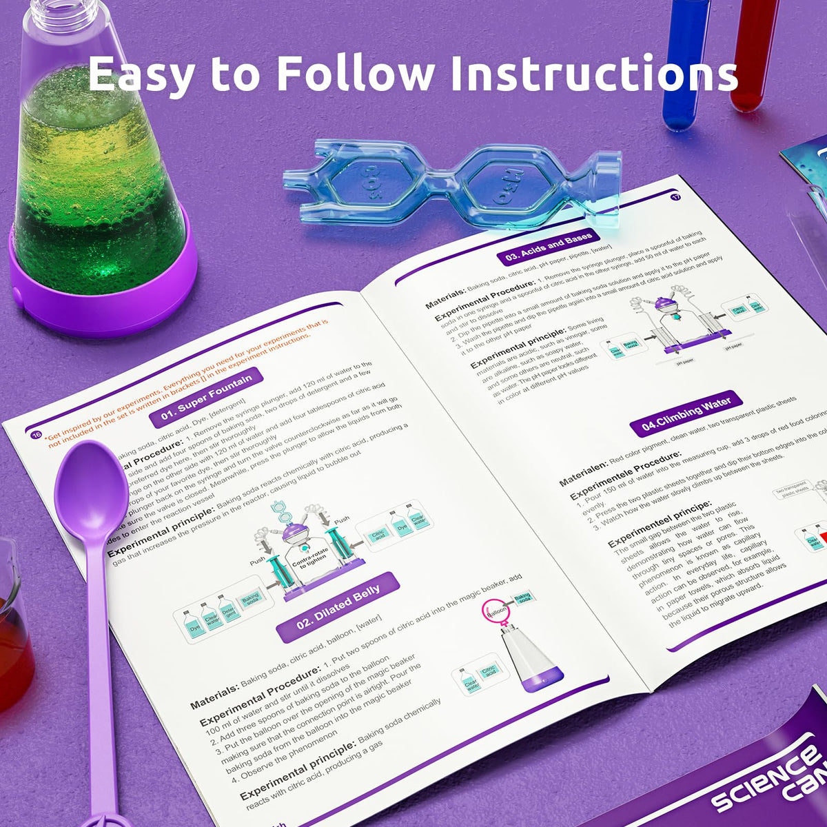 Science Experiment Kit for Kids Ages 8-12