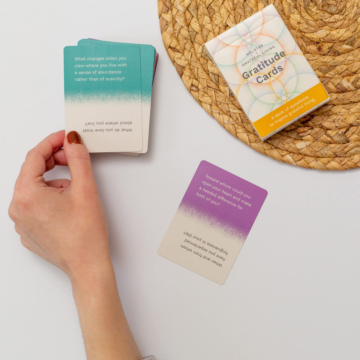 Family Reflection & Gratitude Card Deck Set