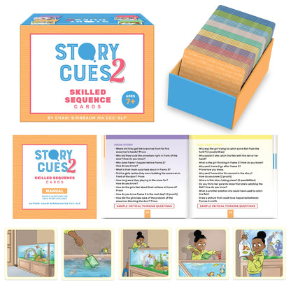 Story Sequencing Cards Speech Learning Game