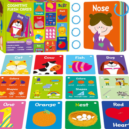 52-Piece Money & Time Learning Flash Cards