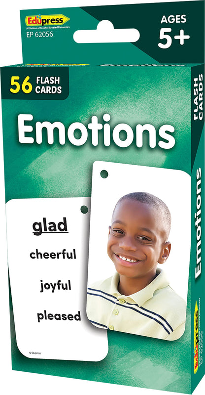 Kids' Emotions & Feelings Learning Flash Cards