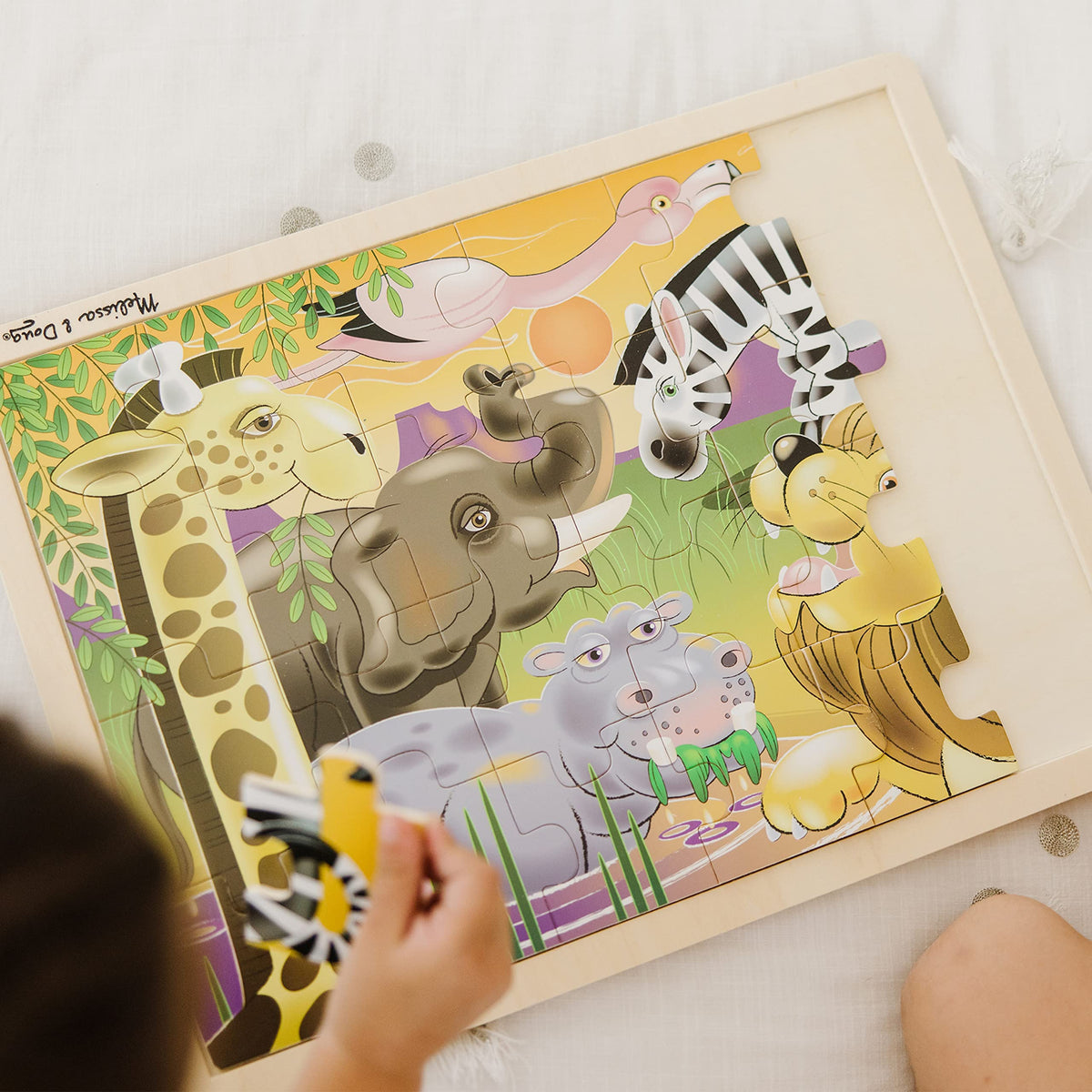 Melissa & Doug Wooden Puzzle