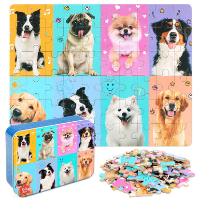 Kids 60 Piece Jigsaw Puzzle Set