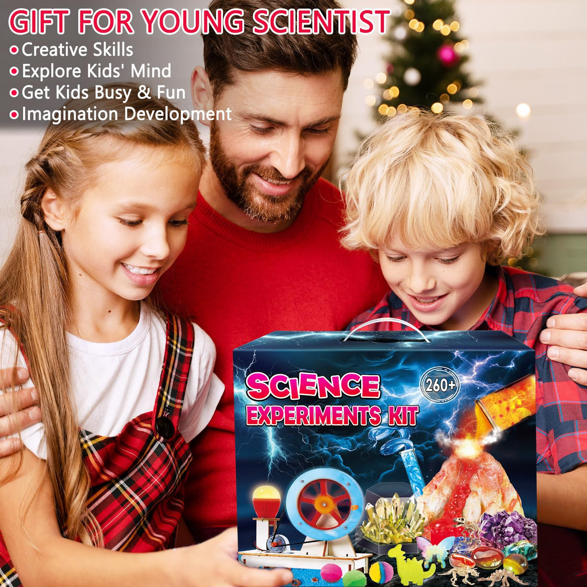 Large Science Experiment Kit for Kids