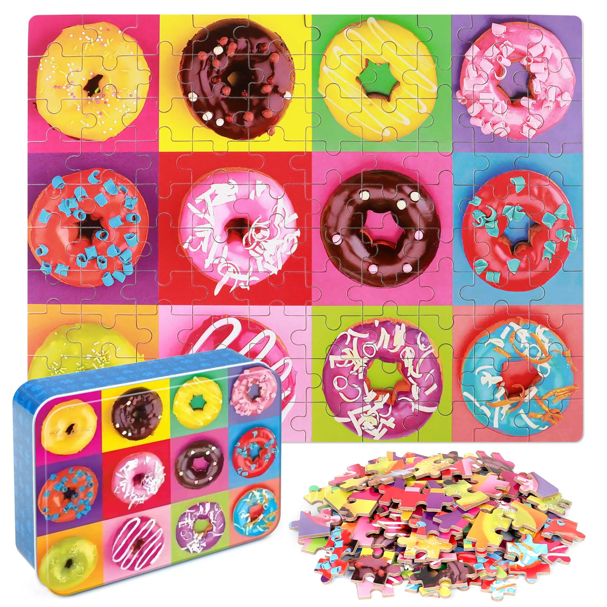Kids 60 Piece Jigsaw Puzzle Set