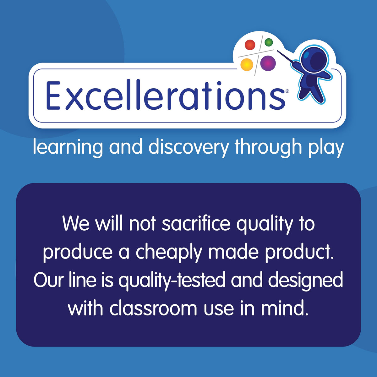 Excellerations Numbers and Letters Bean Bag - Set of 46