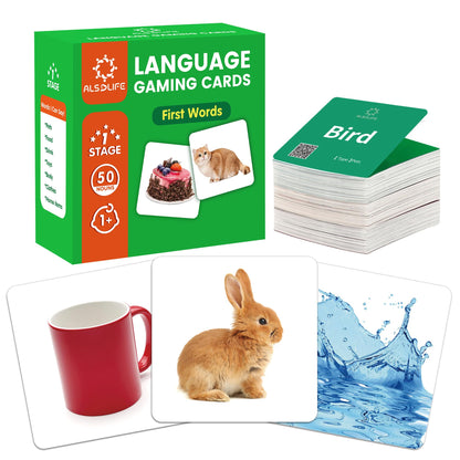 First Words Noun Flash Cards Learning Set
