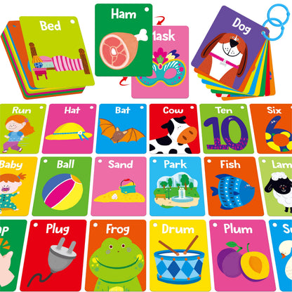 52-Piece Money & Time Learning Flash Cards