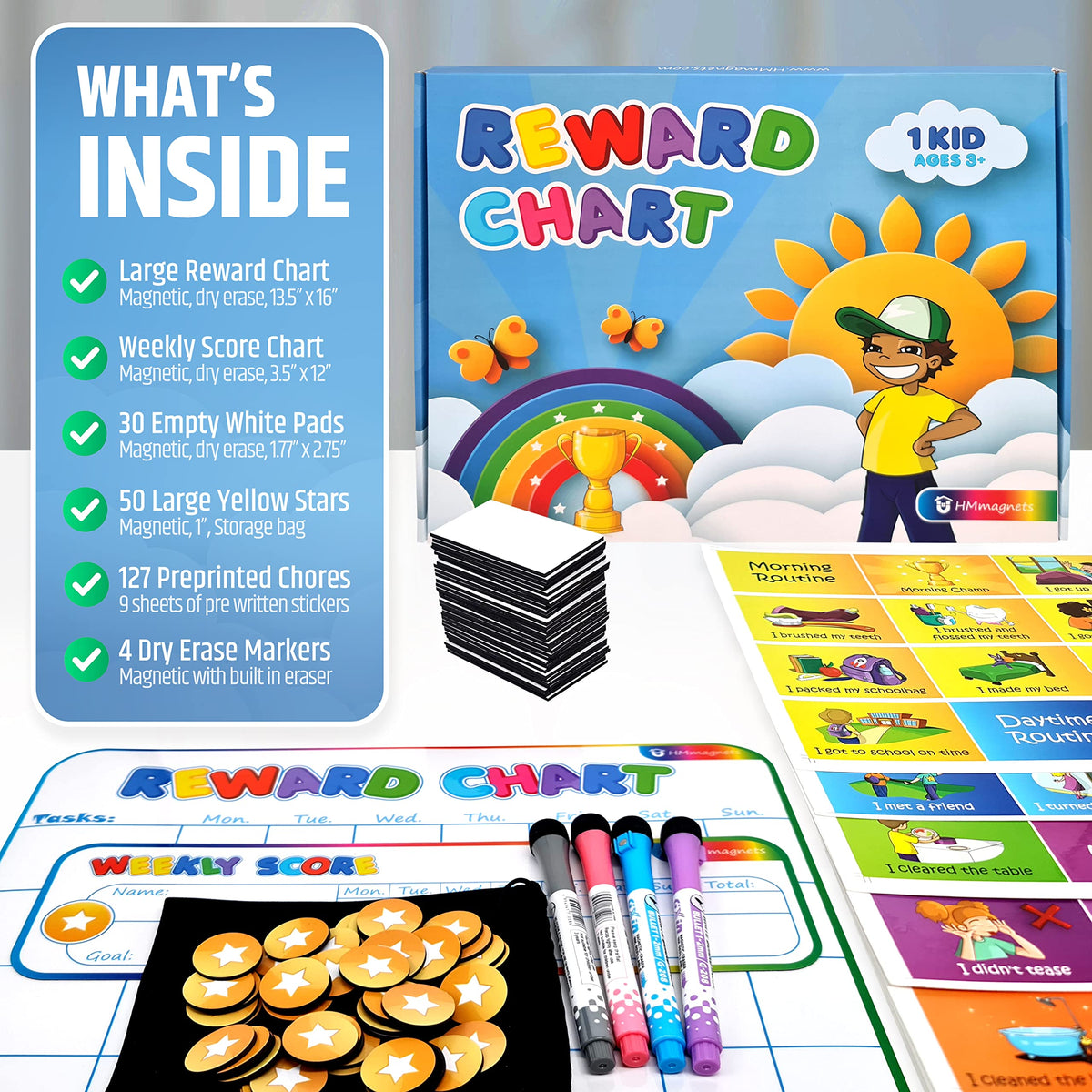 Magnetic Reward Chart Positive Behavior System