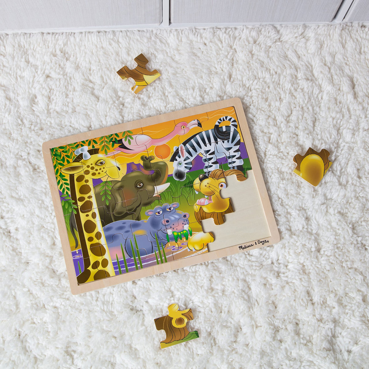 Melissa & Doug Wooden Puzzle
