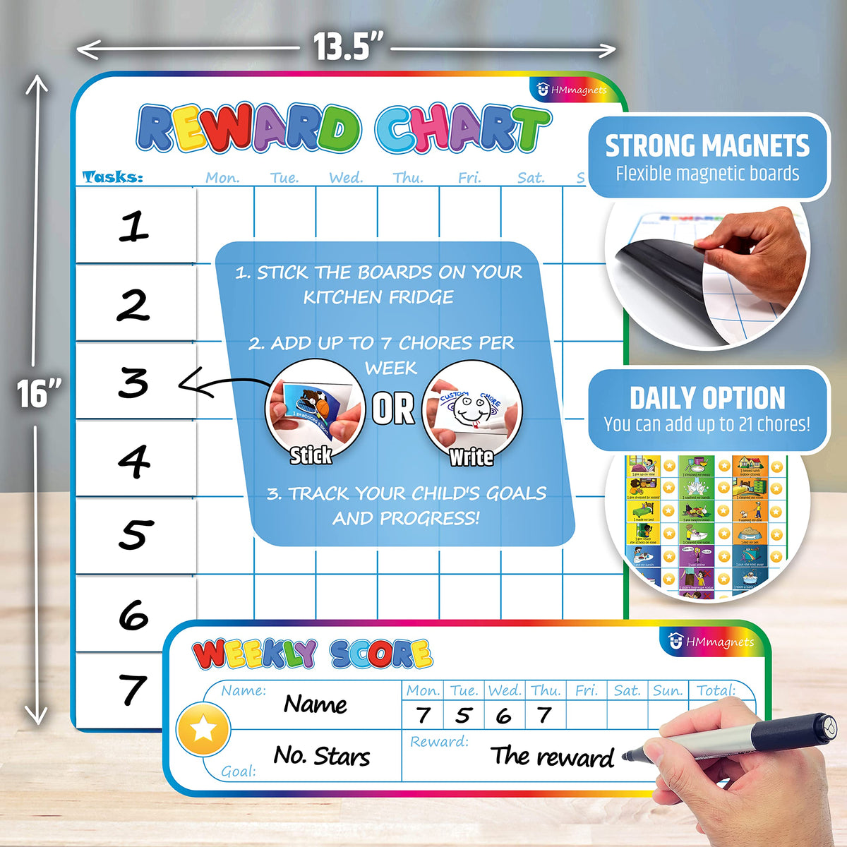 Magnetic Reward Chart Positive Behavior System
