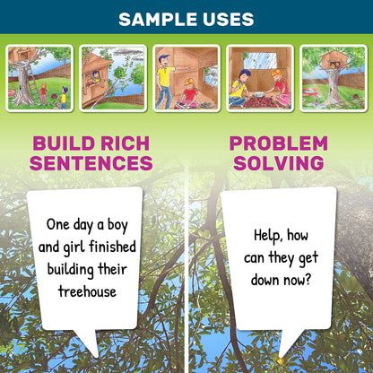 Story Sequencing Cards Speech Learning Game