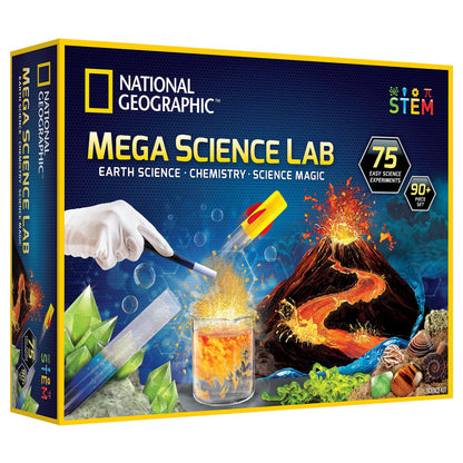 Mega Science Kit Crystal & Experiment Set