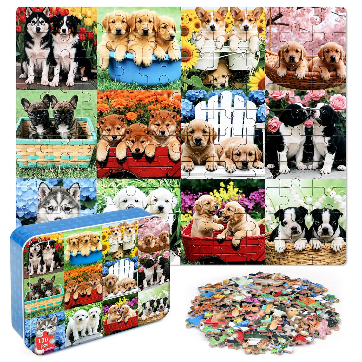 Kids 60 Piece Jigsaw Puzzle Set