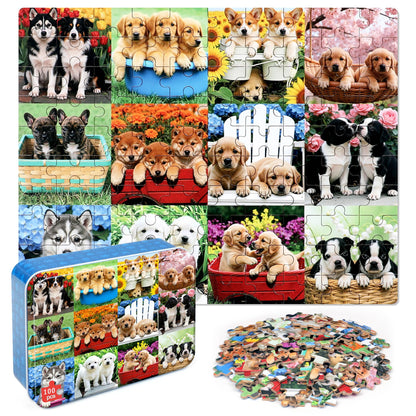 Kids 60 Piece Jigsaw Puzzle Set