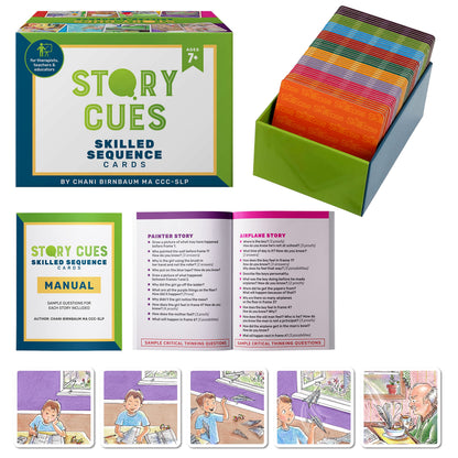 Story Sequencing Cards Speech Learning Game