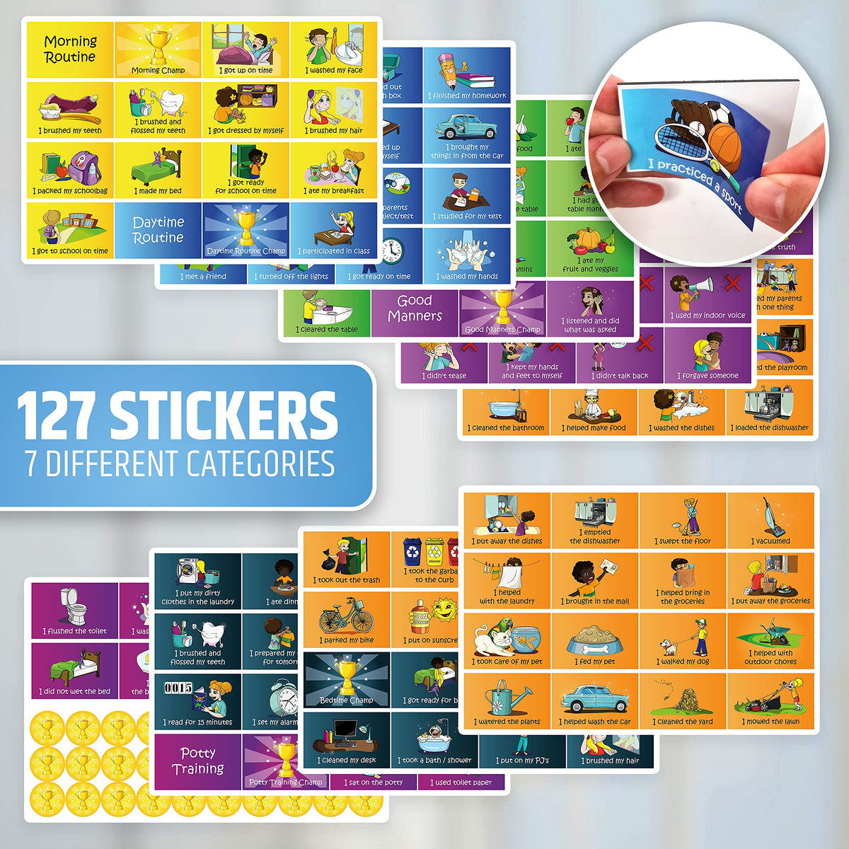 Magnetic Reward Chart Positive Behavior System