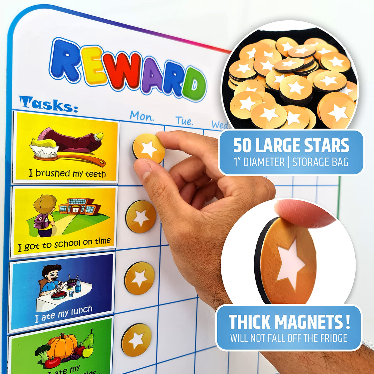 Magnetic Reward Chart Positive Behavior System
