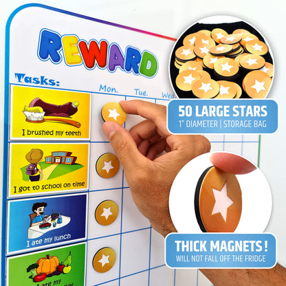 Magnetic Reward Chart Positive Behavior System