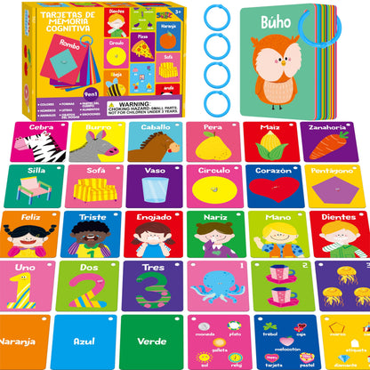 52-Piece Money & Time Learning Flash Cards