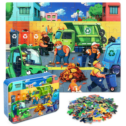 Kids 60 Piece Jigsaw Puzzle Set