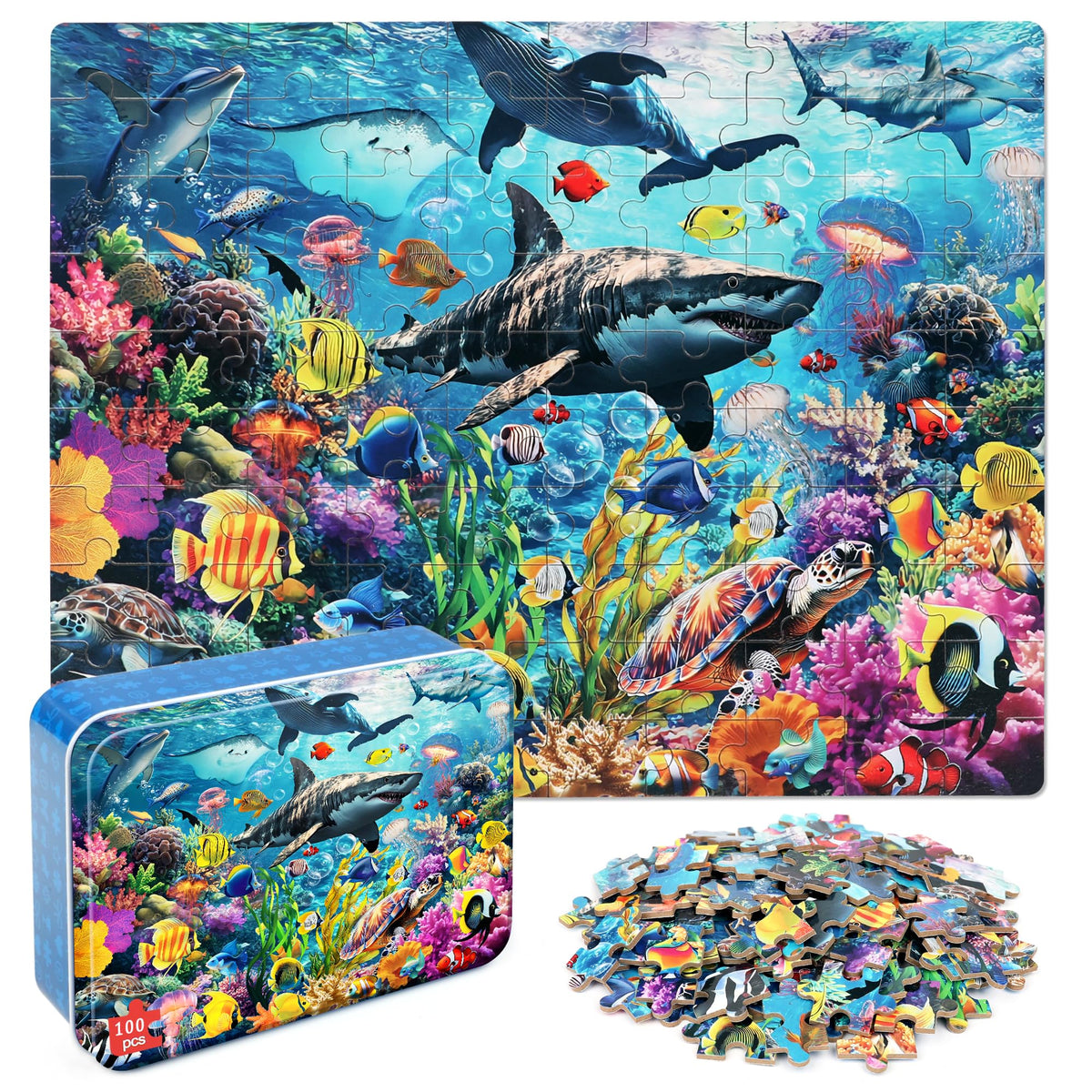 Kids 60 Piece Jigsaw Puzzle Set